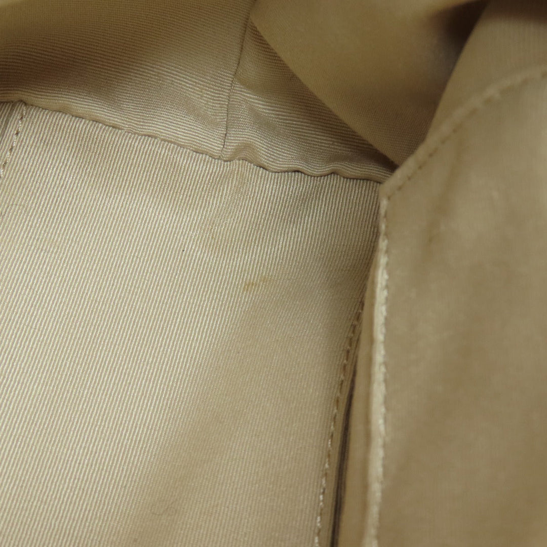 COACH Shoulder Bag F54339 canvas Brown Signature Women Used Authentic