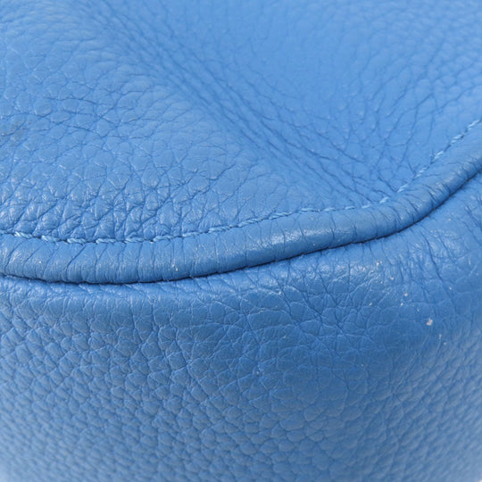 MICHAEL KORS Handbag leather blue 2WAY Women Used Authentic