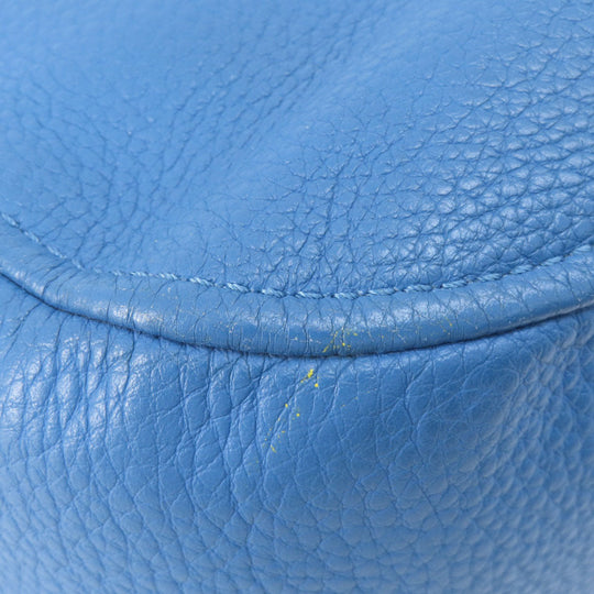 MICHAEL KORS Handbag leather blue 2WAY Women Used Authentic