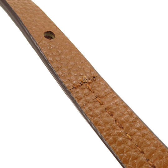 MICHAEL KORS Handbag leather Brown logo 2WAY Women Used Authentic