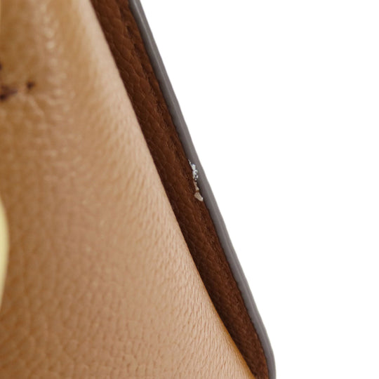 MICHAEL KORS Handbag leather Brown 2WAY Women Used Authentic