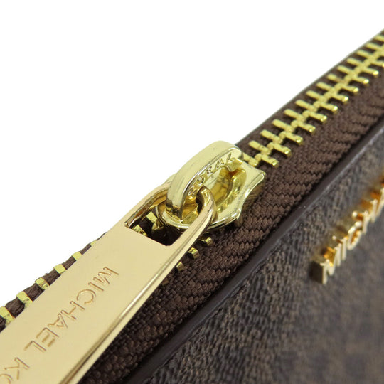 MICHAEL KORS Handbag leather Brown 2WAY Women Used Authentic