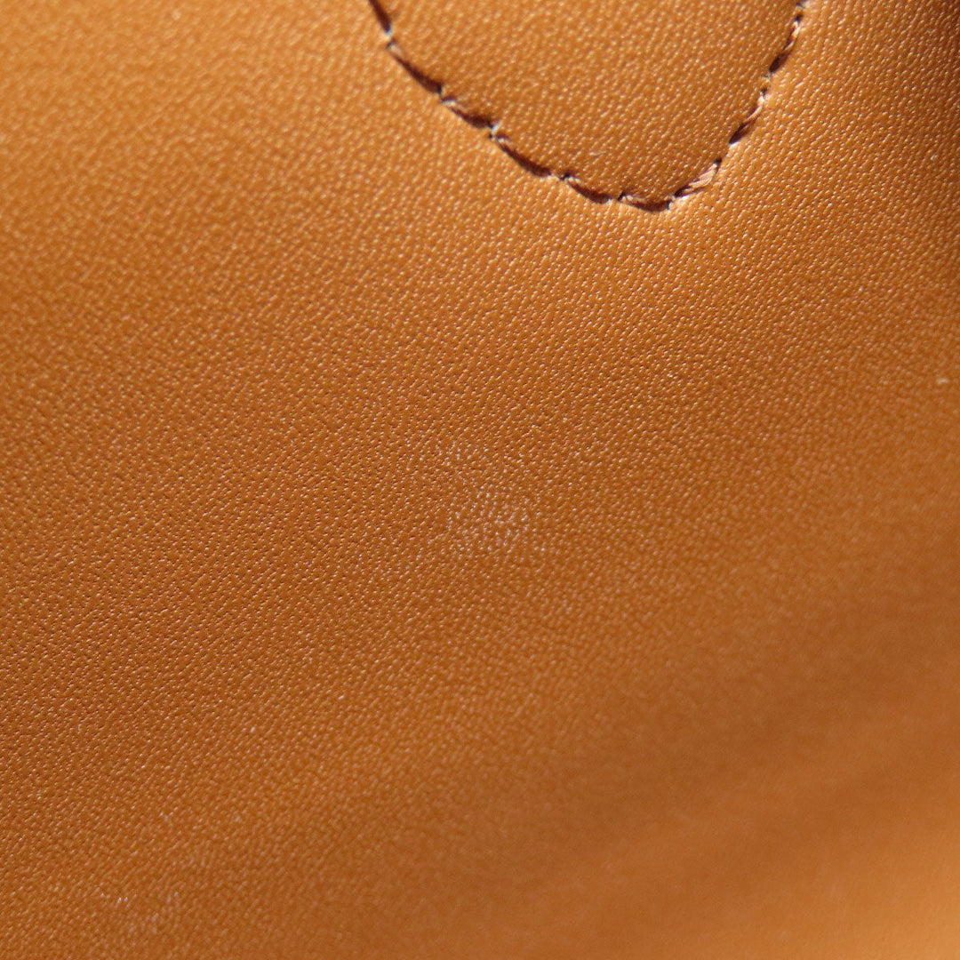 MICHAEL KORS Handbag leather Brown 2WAY Women Used Authentic