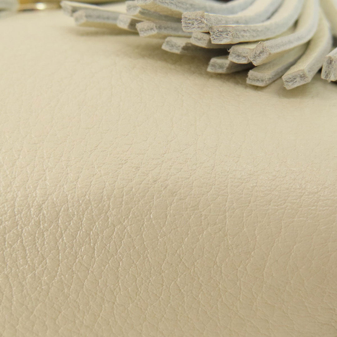 Chloe Handbag Calfskin white Penelope 2WAY Women Used Authentic
