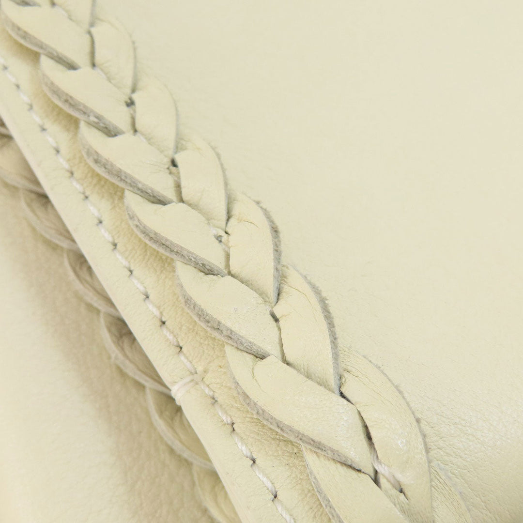Chloe Handbag Calfskin white Penelope 2WAY Women Used Authentic