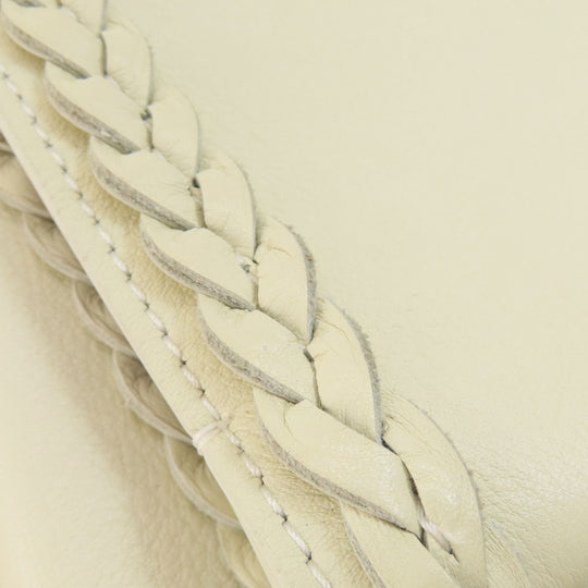 Chloe Handbag Calfskin white Penelope 2WAY Women Used Authentic