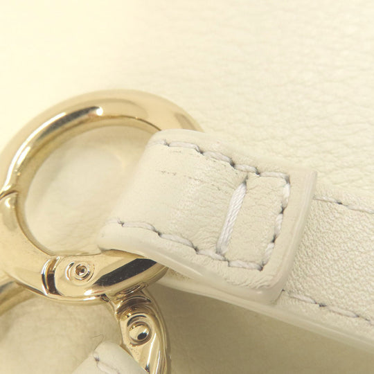 Chloe Handbag Calfskin white Penelope 2WAY Women Used Authentic