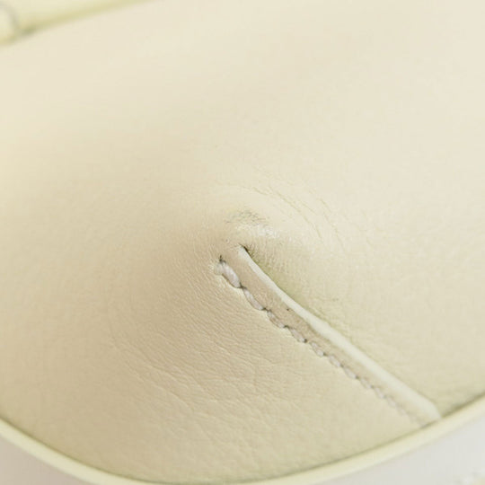 Chloe Handbag Calfskin white Penelope 2WAY Women Used Authentic