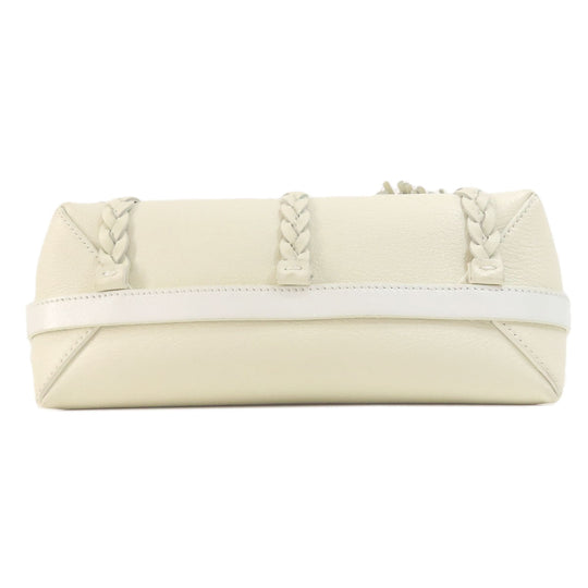 Chloe Handbag Calfskin white Penelope 2WAY Women Used Authentic