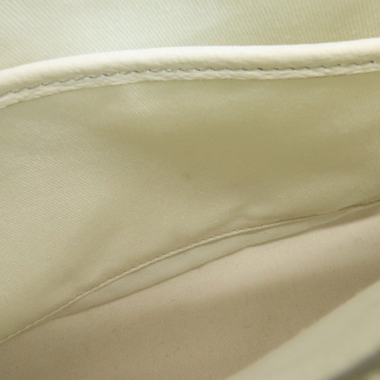 Maison Margiela Handbag leather white 2WAY Women Used Authentic