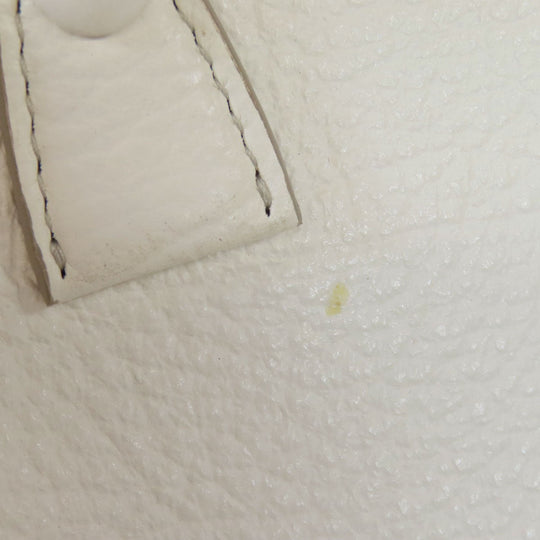 Maison Margiela Handbag leather white 2WAY Women Used Authentic