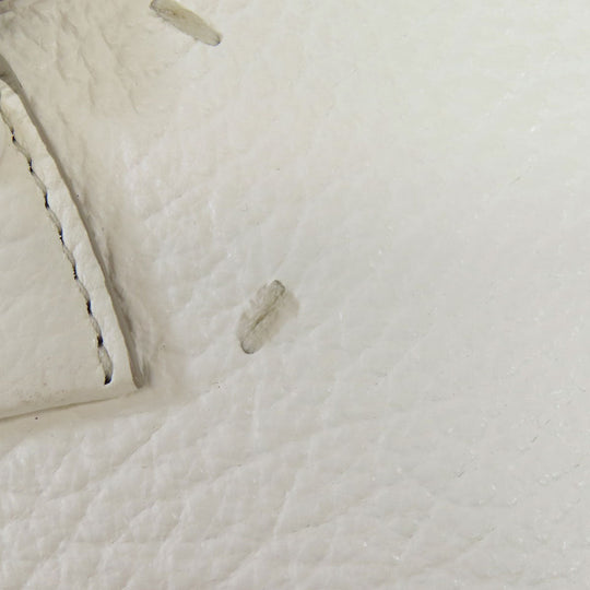 Maison Margiela Handbag leather white 2WAY Women Used Authentic