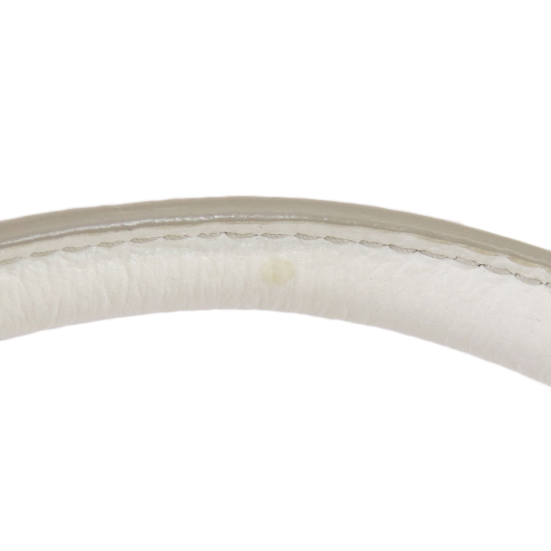 Maison Margiela Handbag leather white 2WAY Women Used Authentic