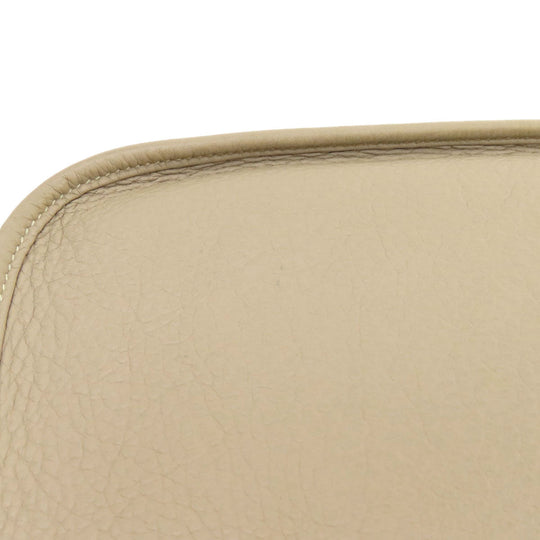 HERMES Shoulder Bag Taurillon Clemence Ocher Evelyn 3 SilverMetal Women Used Authentic