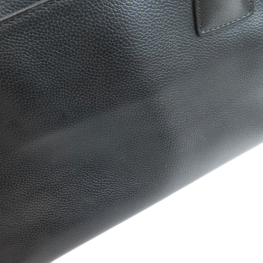 CHANEL Tote Bag Calfskin black Executive Tote SilverMetal