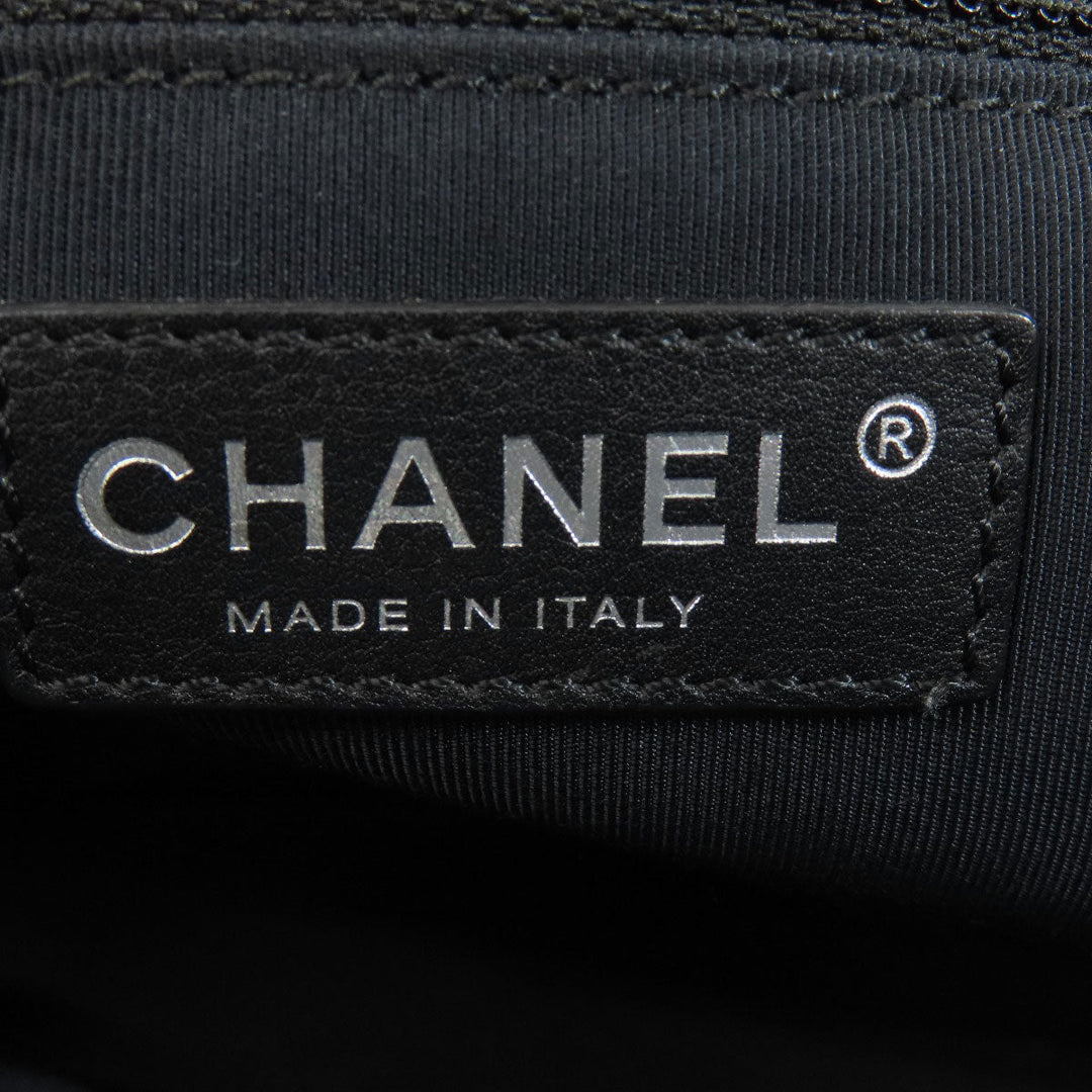 CHANEL Tote Bag Calfskin black Executive Tote SilverMetal
