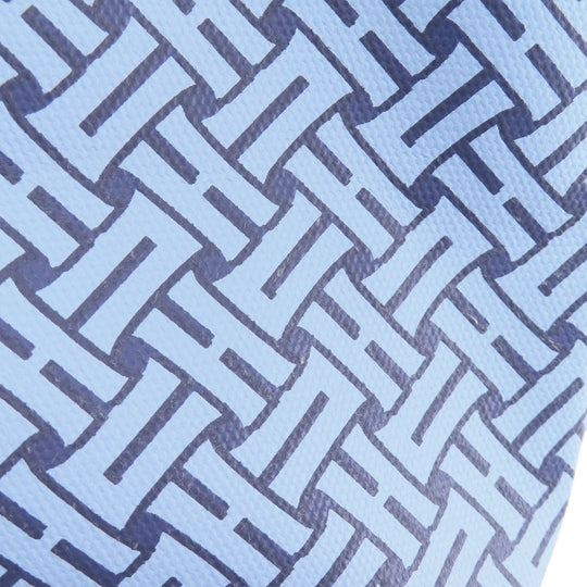 COLE HAAN Handbag PVC blue Overall handle Women Used Authentic