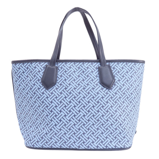 COLE HAAN Handbag PVC blue Overall handle Women Used Authentic