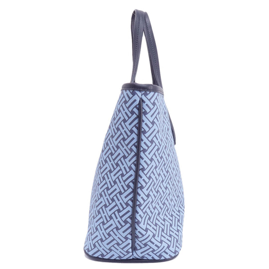 COLE HAAN Handbag PVC blue Overall handle Women Used Authentic
