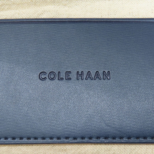 COLE HAAN Handbag PVC blue Overall handle Women Used Authentic
