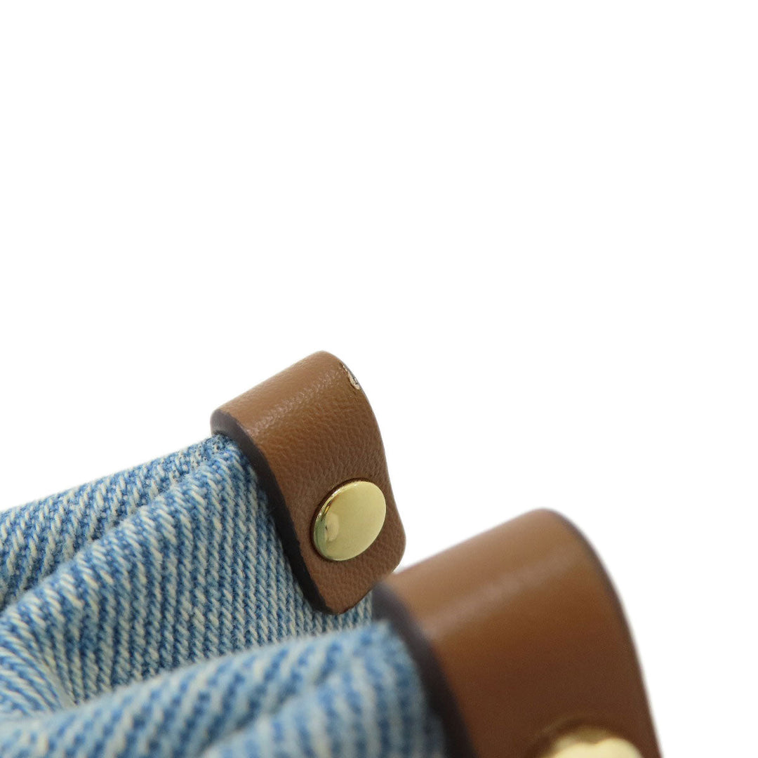 MICHAEL KORS Handbag denim blue 2WAY Women Used Authentic