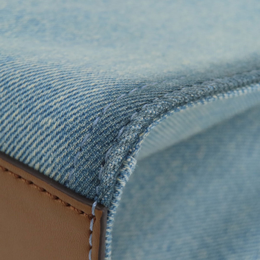 MICHAEL KORS Handbag denim blue 2WAY Women Used Authentic