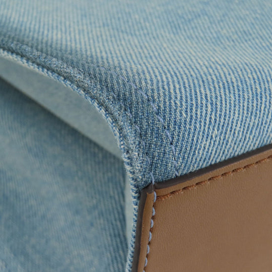 MICHAEL KORS Handbag denim blue 2WAY Women Used Authentic