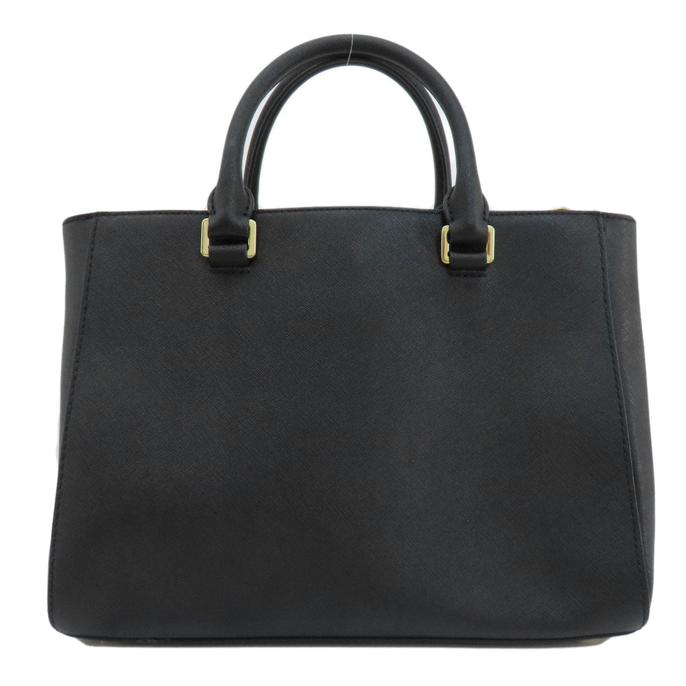 MICHAEL KORS Tote Bag PVC black 2WAY Women Used Authentic