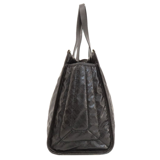 GHERARDINI Tote Bag polyester black Softy Women Used Authentic
