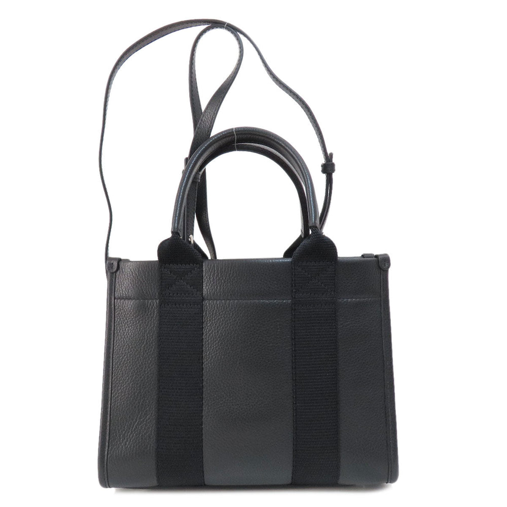 BALENCIAGA Tote Bag 693662 leather black Hardware tote 2WAY Women Used Authentic