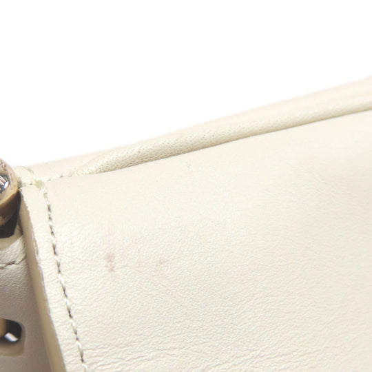 COACH Tote Bag 36026 leather white Nomad 2WAY Women Used Authentic