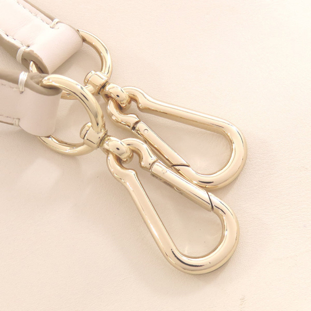 COACH Tote Bag 36026 leather white Nomad 2WAY Women Used Authentic