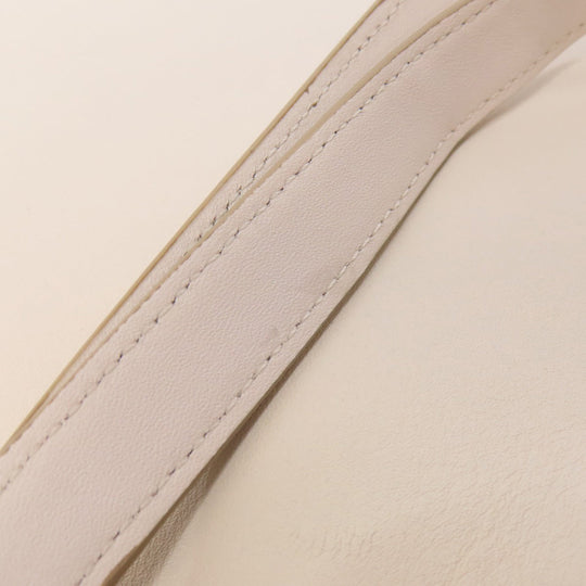 COACH Tote Bag 36026 leather white Nomad 2WAY Women Used Authentic