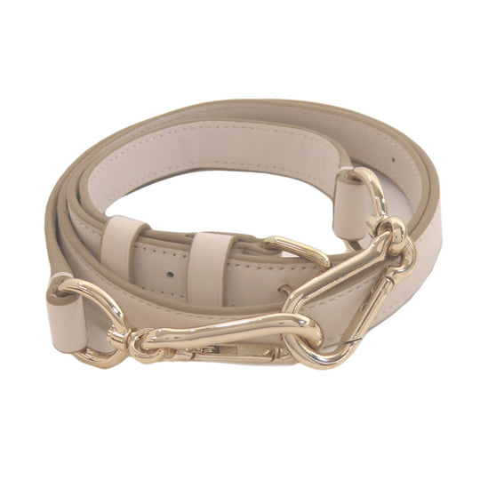 COACH Tote Bag 36026 leather white Nomad 2WAY Women Used Authentic