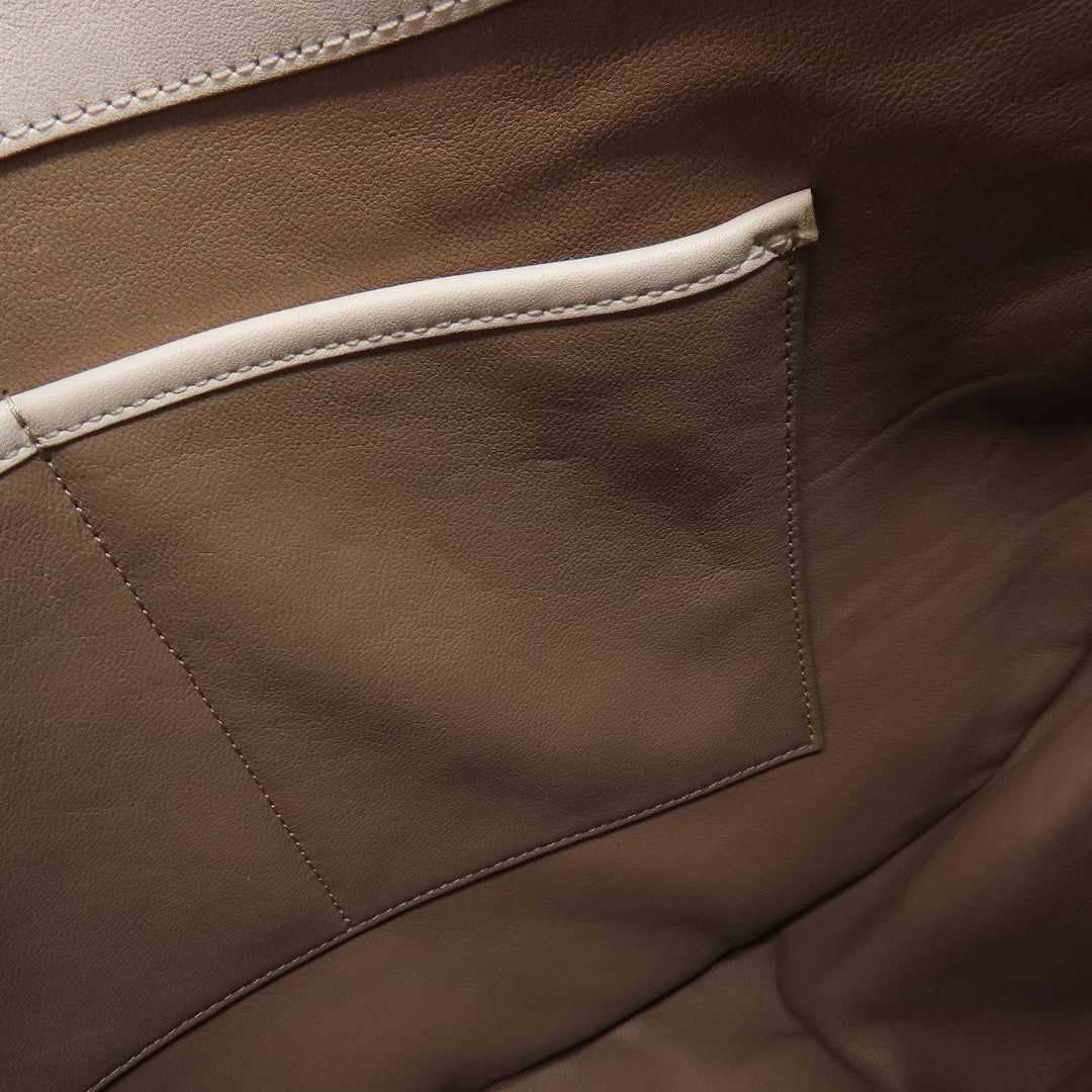 COACH Tote Bag 36026 leather white Nomad 2WAY Women Used Authentic