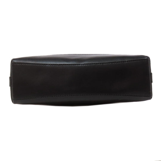 COACH Shoulder Bag F76674 PVC Brown Signature Women Used Authentic