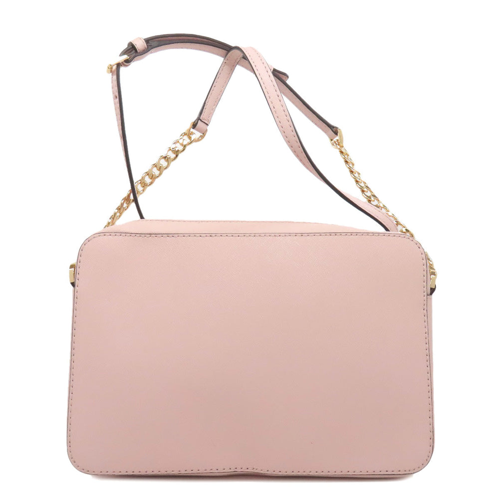 MICHAEL KORS Shoulder Bag PVC pink ChainShoulder Women Used Authentic