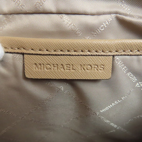 MICHAEL KORS Shoulder Bag PVC beige ChainShoulder Women Used Authentic