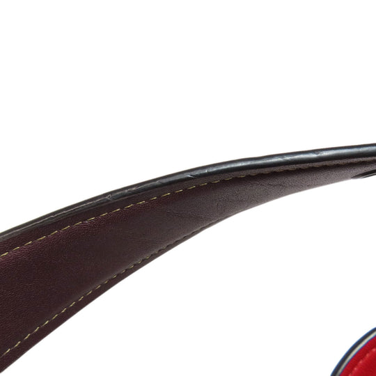 COACH Tote Bag 31674 leather Red one belt Women Used Authentic