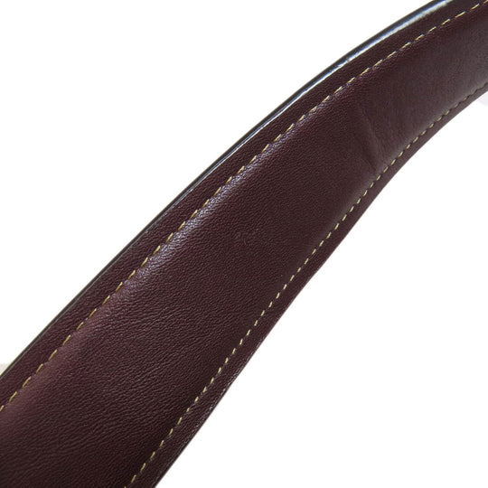 COACH Tote Bag 31674 leather Red one belt Women Used Authentic