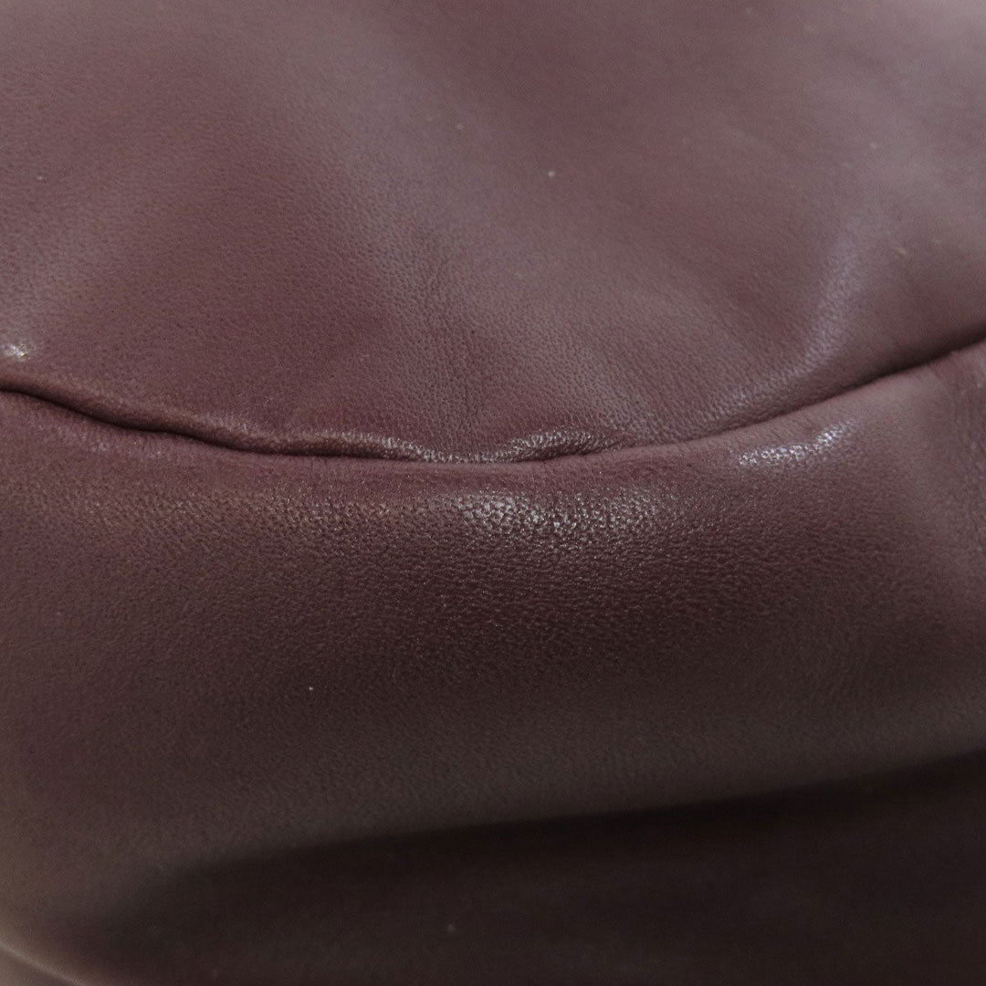 COACH Tote Bag 31674 leather Red one belt Women Used Authentic