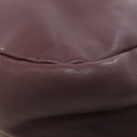 COACH Tote Bag 31674 leather Red one belt Women Used Authentic