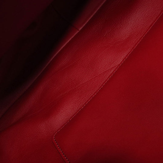 COACH Tote Bag 31674 leather Red one belt Women Used Authentic