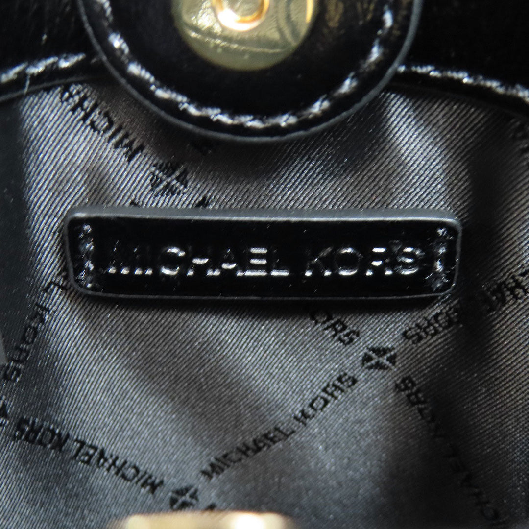 MICHAEL KORS Handbag leather black Mercer 2WAY