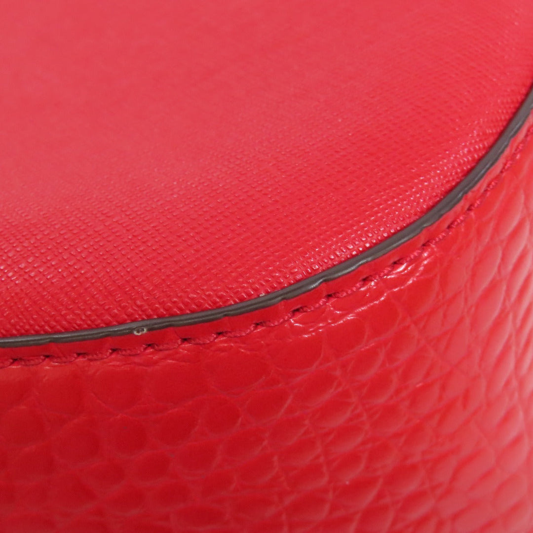 MICHAEL KORS Shoulder Bag leather Red ChainShoulder