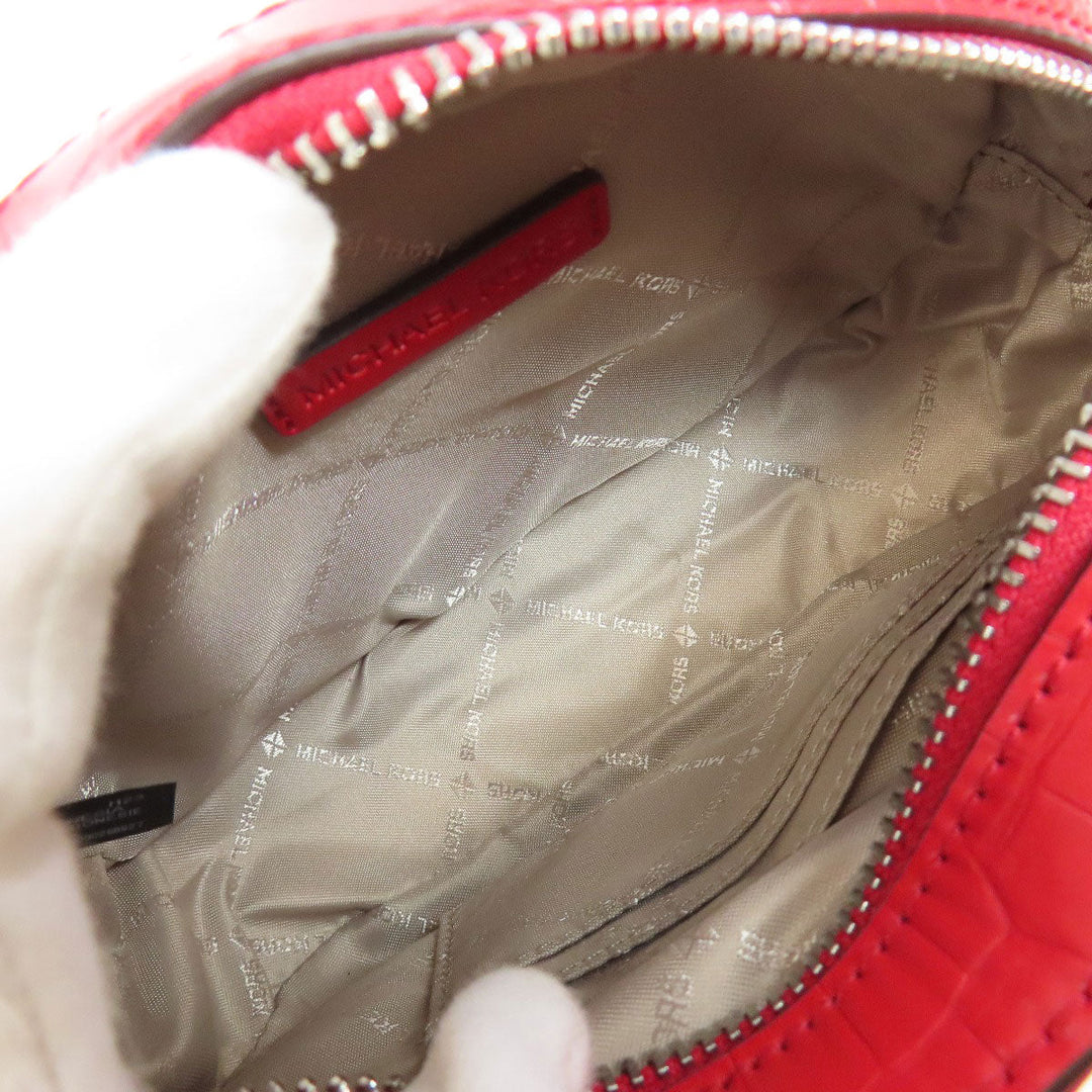 MICHAEL KORS Shoulder Bag leather Red ChainShoulder