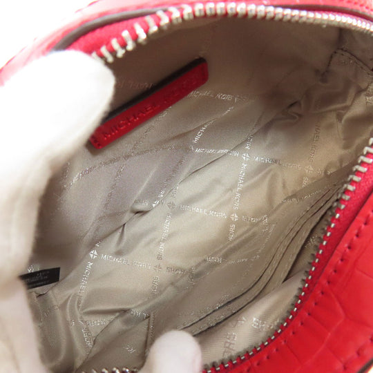 MICHAEL KORS Shoulder Bag leather Red ChainShoulder