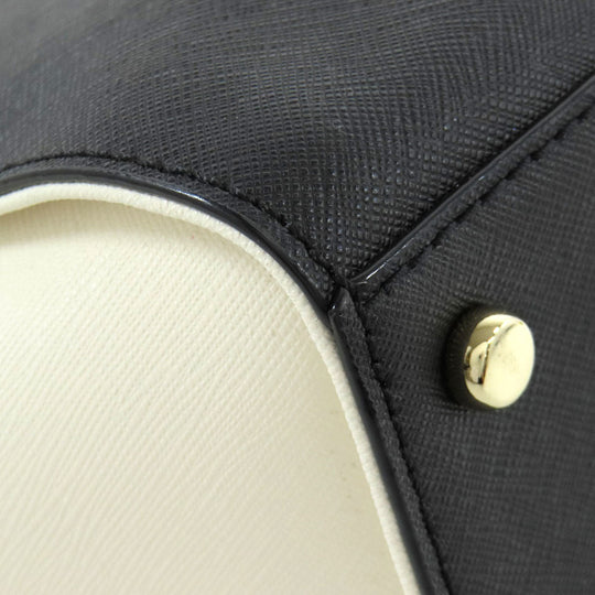 Kate Spade Tote Bag PVC black 2WAY Women Used Authentic