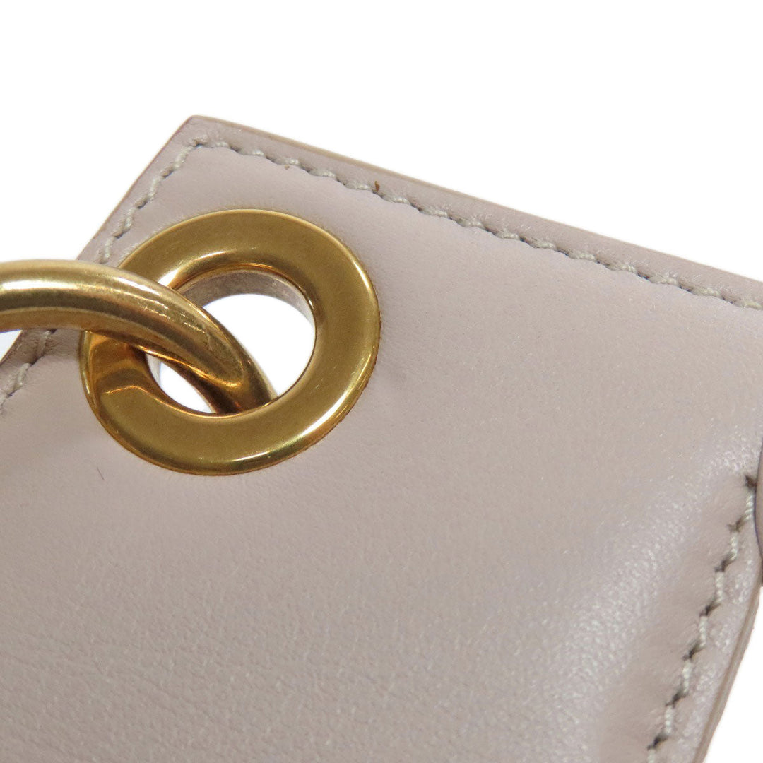 Givenchy Shoulder Bag leather beige Whip 3WAY Women Used Authentic