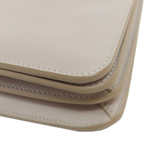 Givenchy Shoulder Bag leather beige Whip 3WAY Women Used Authentic